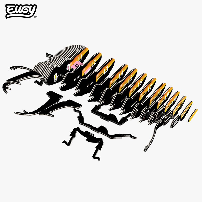 3D puzzle: Stag Beetle, EUGY