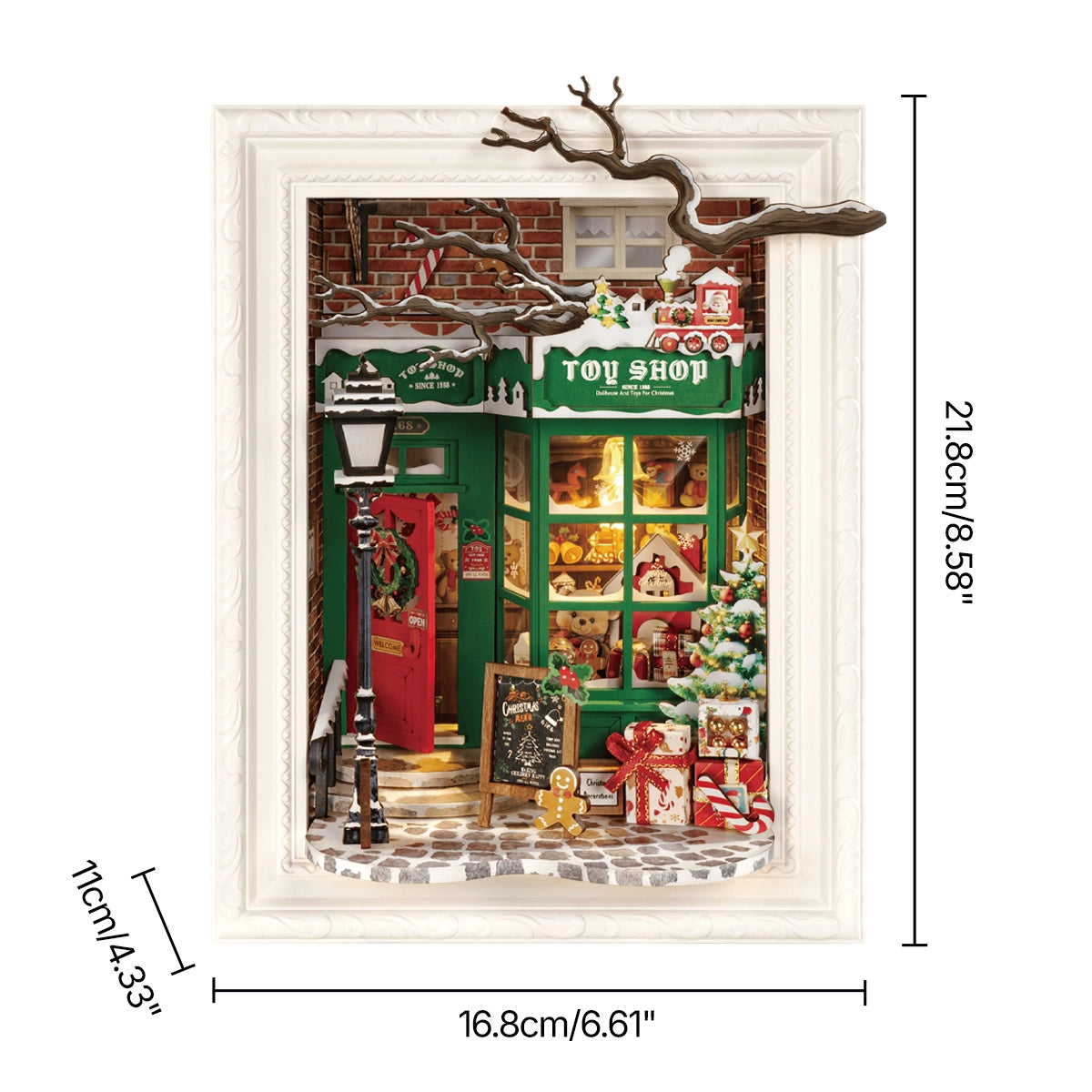 3D Wooden Puzzle: Santa's Toy Shop, Rolife