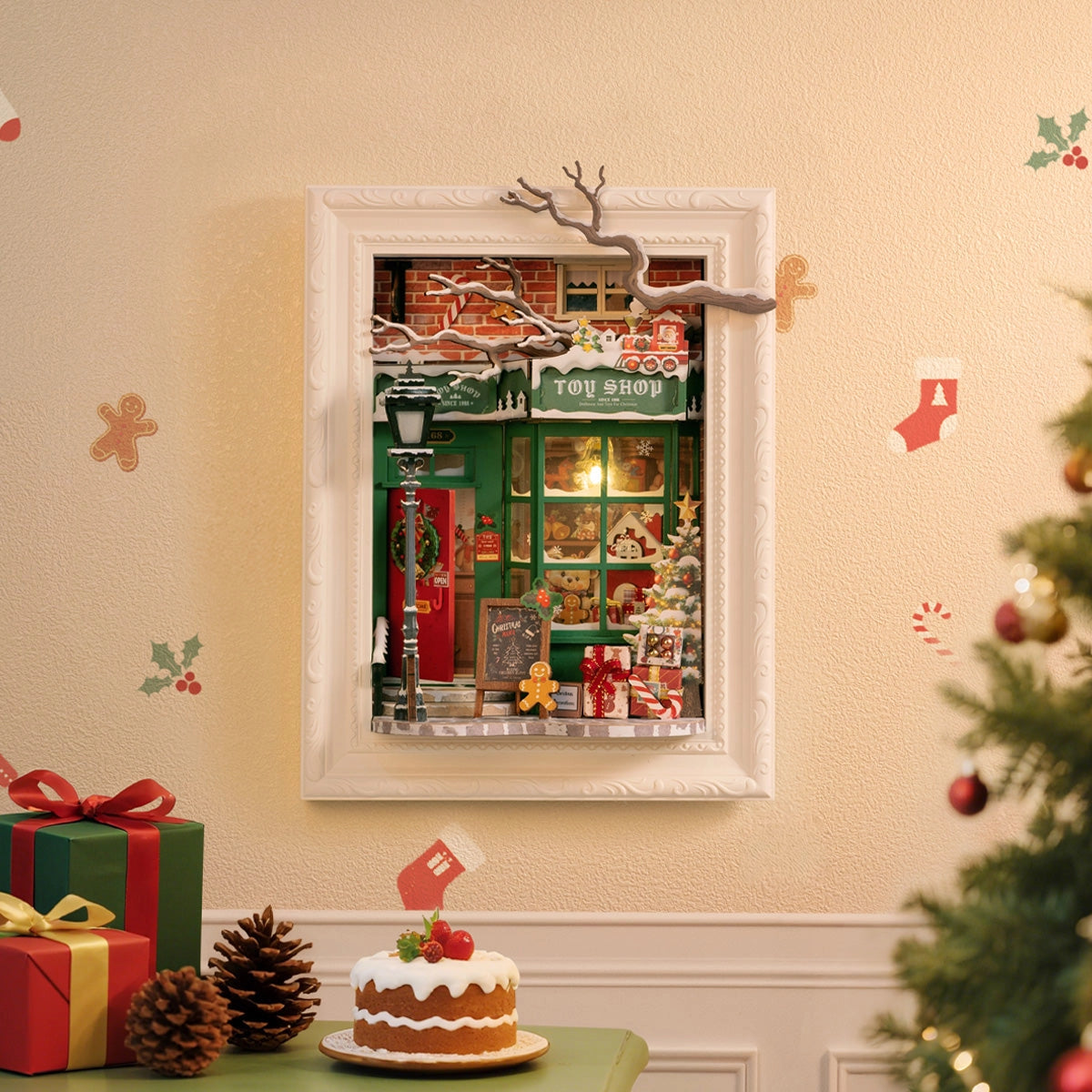 3D Wooden Puzzle: Santa's Toy Shop, Rolife