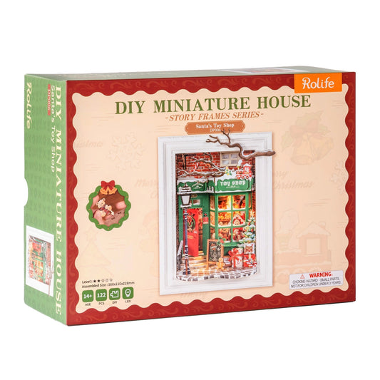 3D Wooden Puzzle: Santa's Toy Shop, Rolife