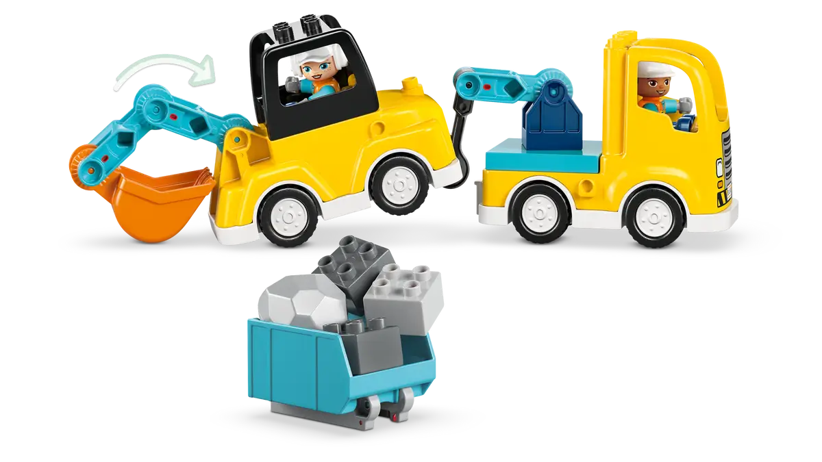 3 in 1 Construction Vehicles 10475, Lego DUPLO