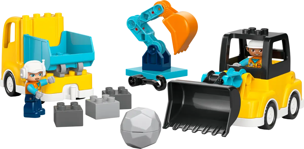 3 in 1 Construction Vehicles 10475, Lego DUPLO