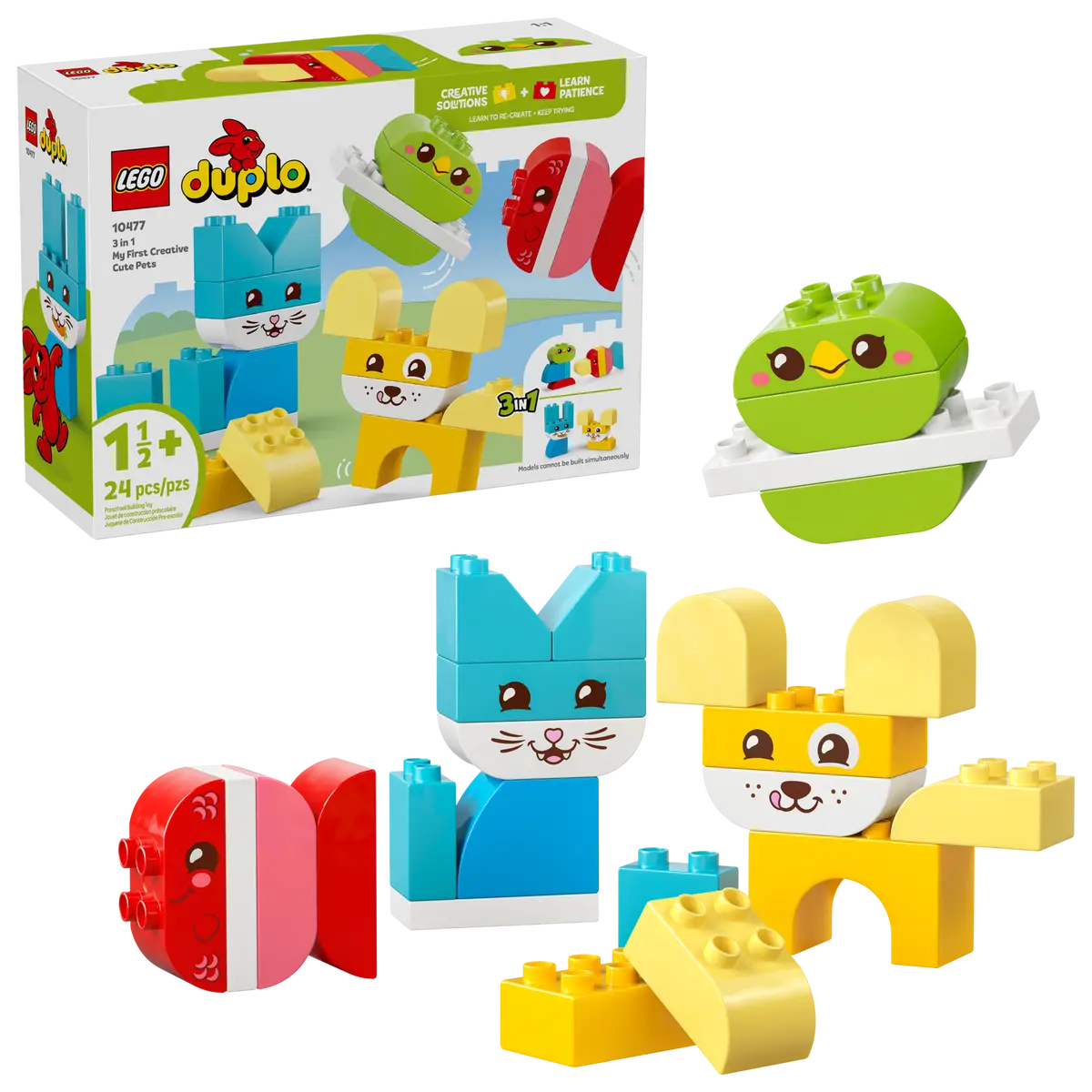 3 in 1 Creative Cute Pets 10477, Lego DUPLO