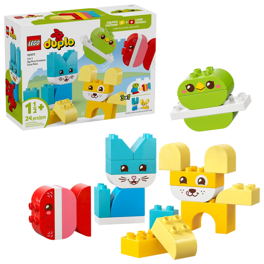 3 in 1 Creative Cute Pets 10477, Lego DUPLO