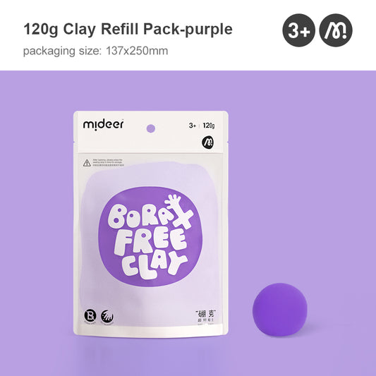 STEAM Clay- Purple, Borax Free