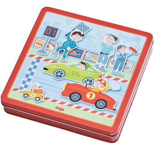 Haba Magnetic game box Zippy Cars