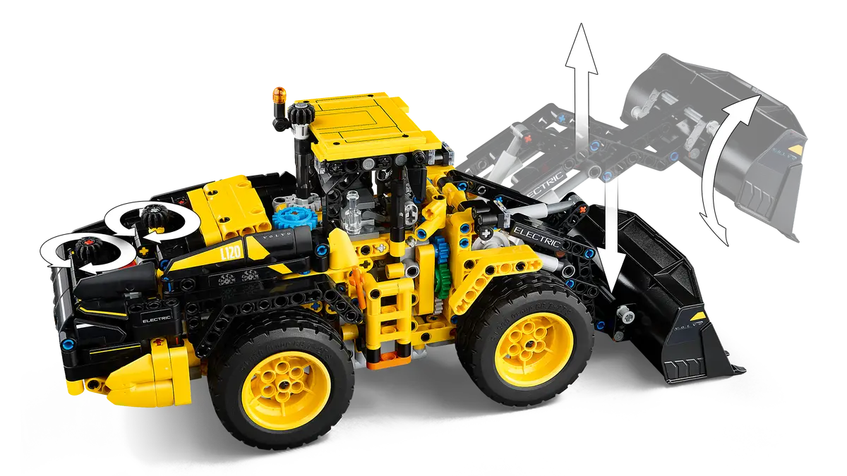 LEGO Technic Volvo L120 Electric Wheel Loader 42209