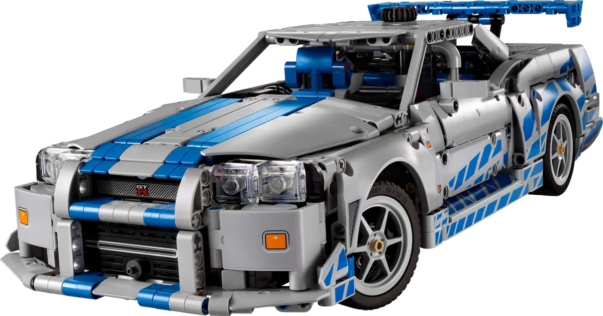 LEGO Technic 2 Fast 2 Furious Nissan Skyline GT‑R (R34) Car 42210