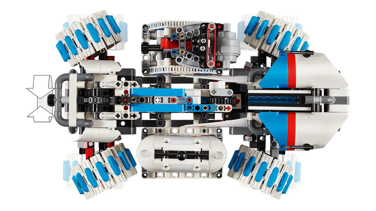 LEGO Technic Lunar Outpost Moon Rover Space Vehicle 42211