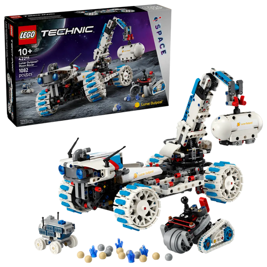 Lunar Outpost Moon Rover Space Vehicle 42211, LEGO Technic
