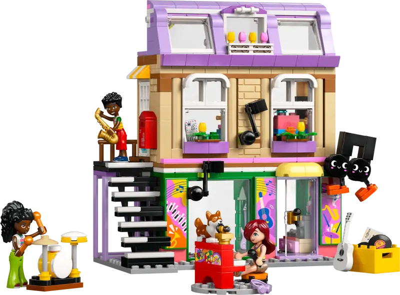 LEGO Friends Music Store & Apartment 42653