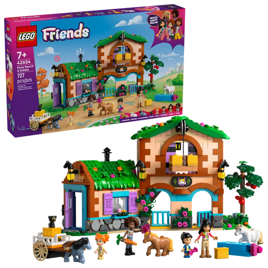 LEGO Friends Pony Ranch & Stable 42654