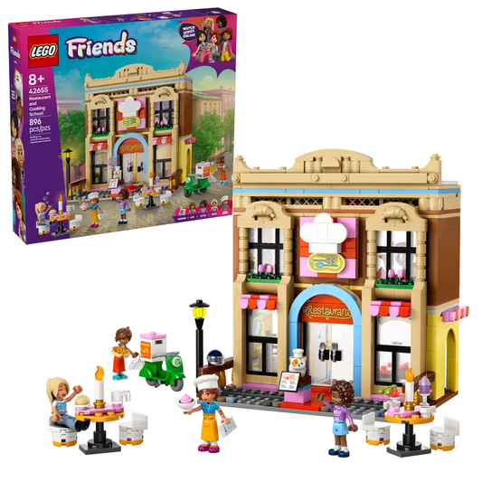LEGO Friends Restaurant and Cooking School 42655