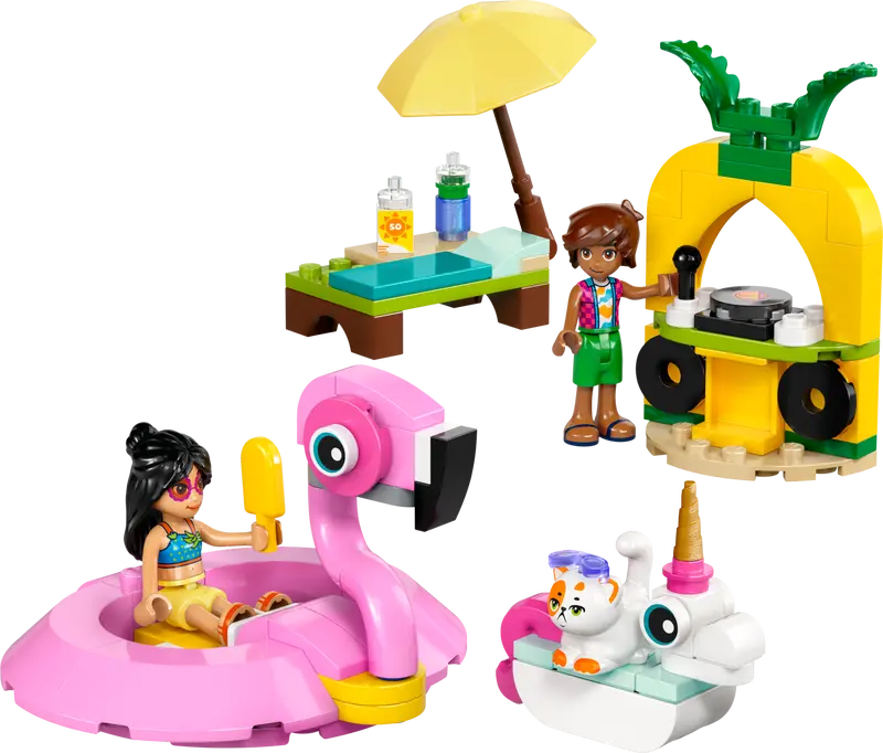 LEGO Friends Unicorn & Flamingo Pool Party 42658