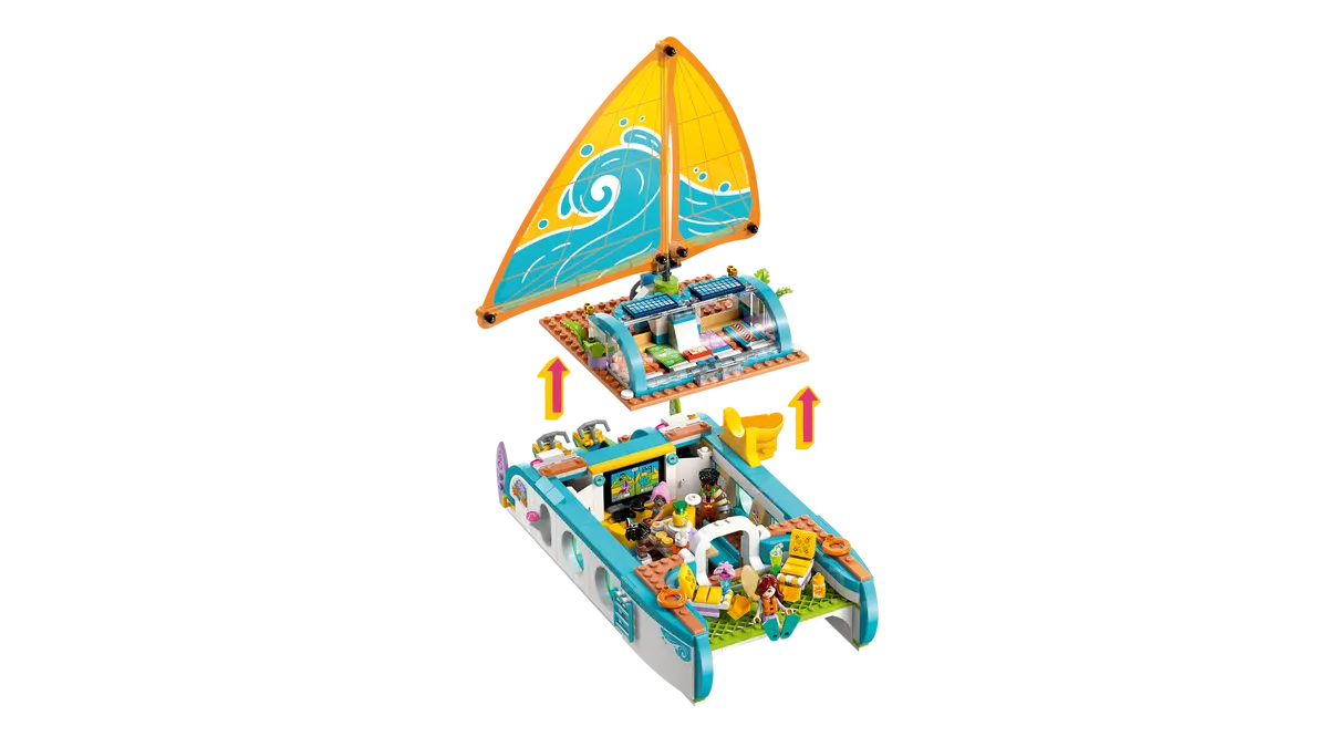 LEGO Friends Travel Boat Adventure 42664