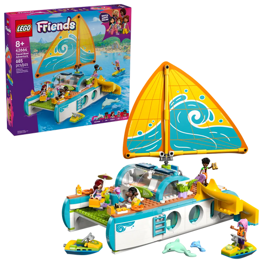 LEGO Friends Travel Boat Adventure 42664