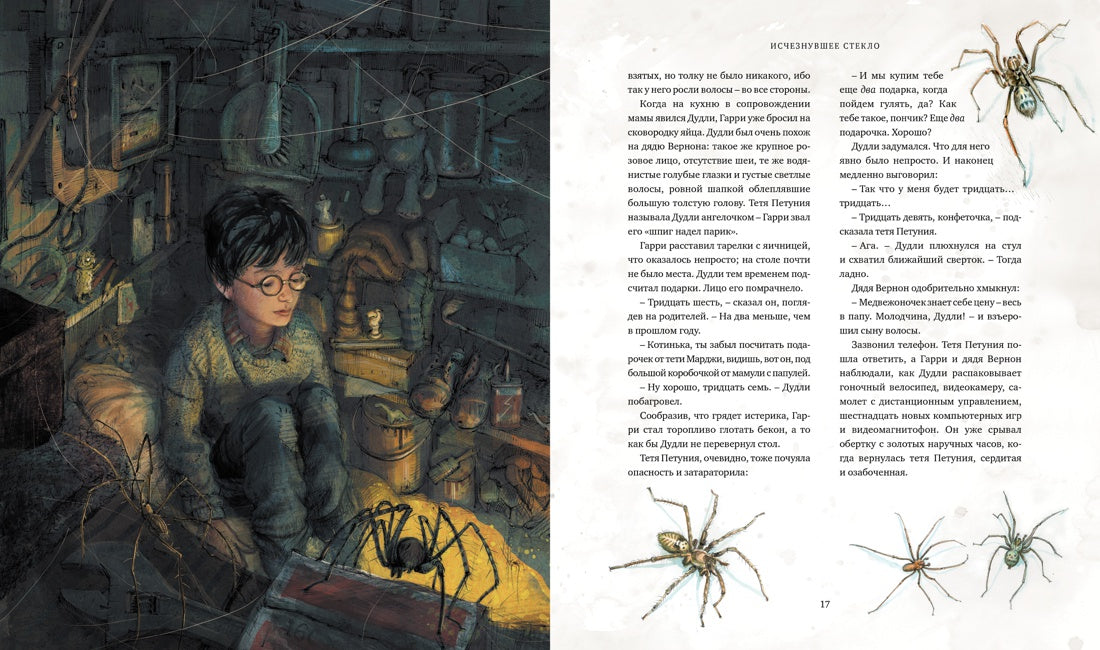 Роулинг Дж.К. Гарри Поттер и философский камень (с цветными иллюстрациями)
