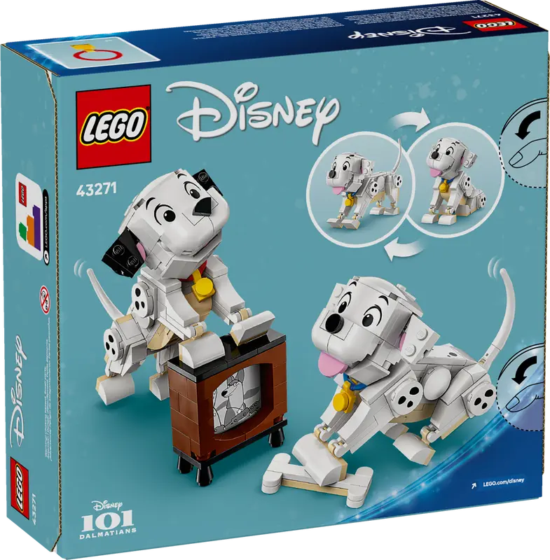 LEGO Disney Lucky & Penny 101 Dalmatians Puppies 43271