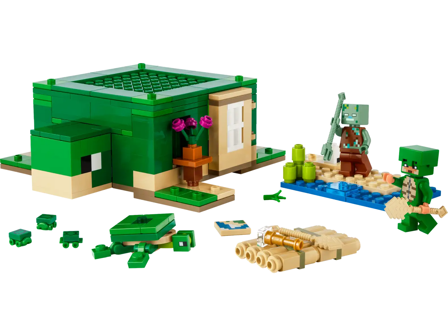 LEGO Minecraft The Turtle Beach House 21254