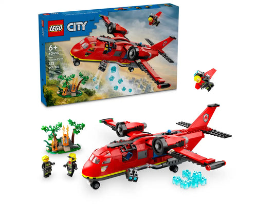 LEGO® City Fire Rescue Plane 60413