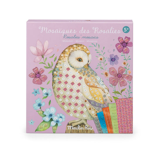Mosaic craft kit Les Rosalies, Moulin Roty