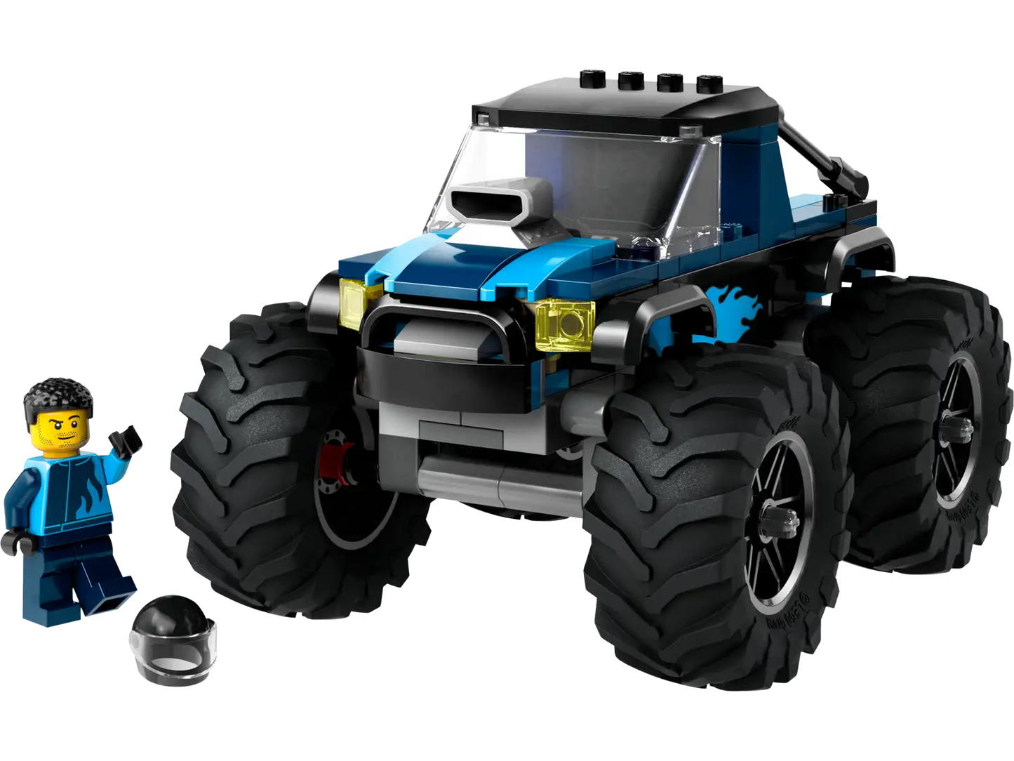 The LEGO® City Blue Monster Truck 60402