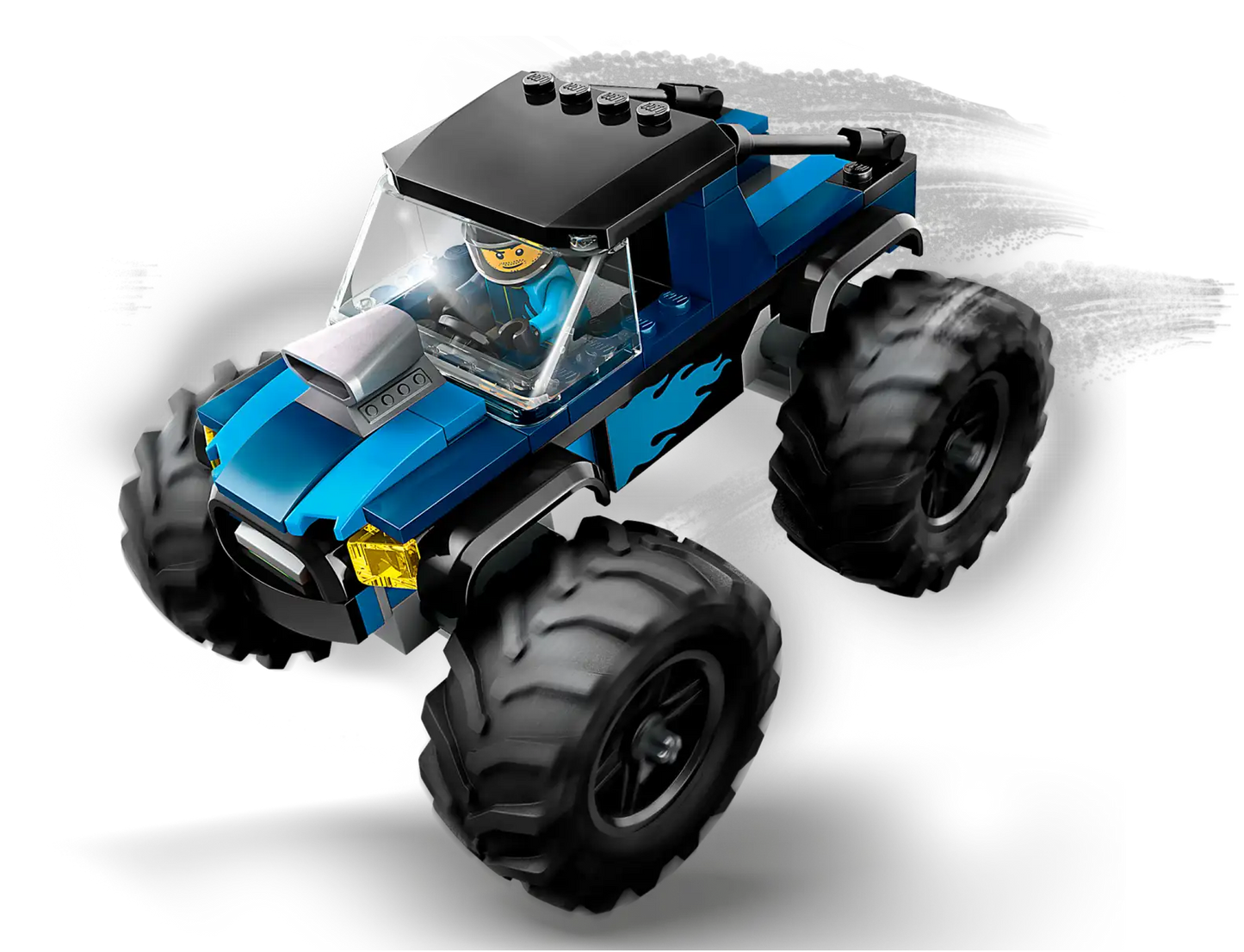 The LEGO® City Blue Monster Truck 60402