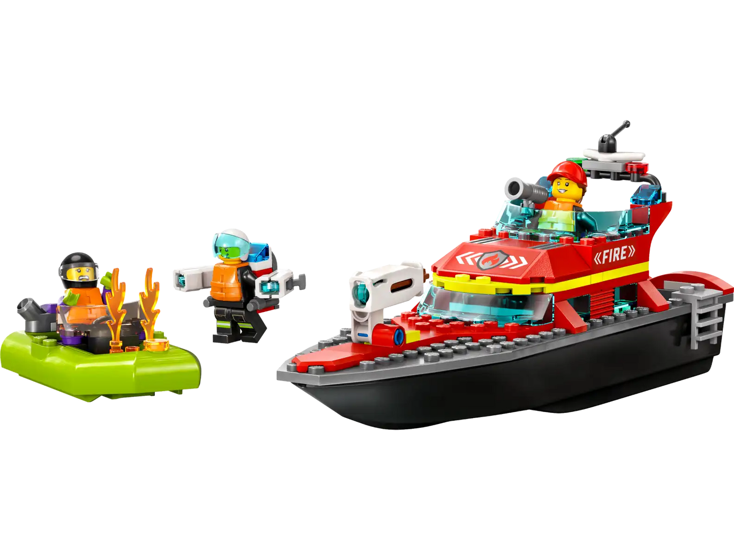 LEGO® City Fire Rescue Boat 60373