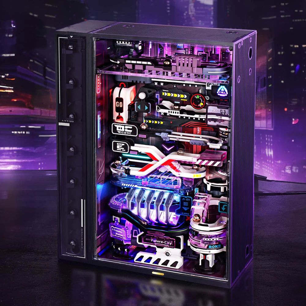 Marble Run Mechanical 3D Puzzle: The Future City, ROKR