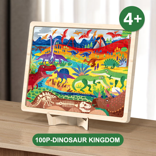 Wooden Puzzle - Dinosaur Kingdom