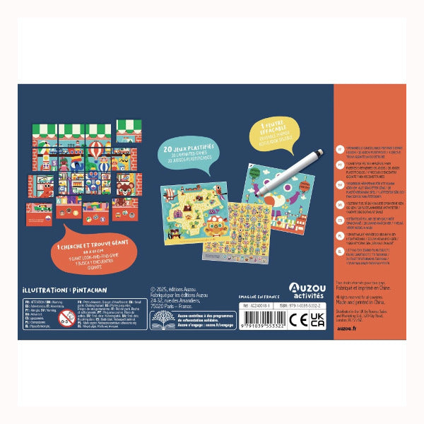 20-games pouch: Little adventures, AUZOU