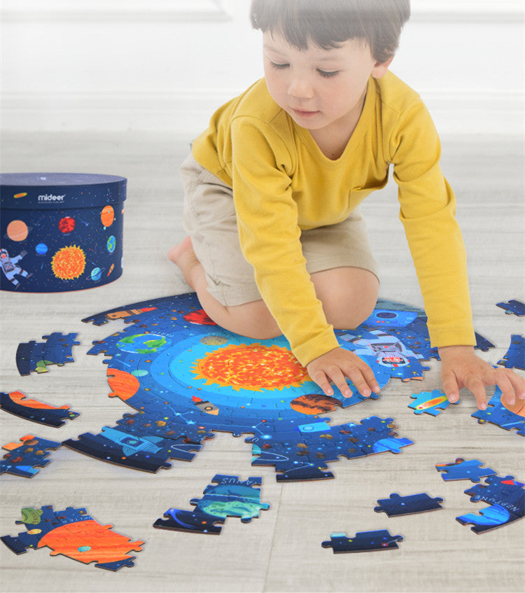 Round Puzzle -Wandering Through The Space 150PCS