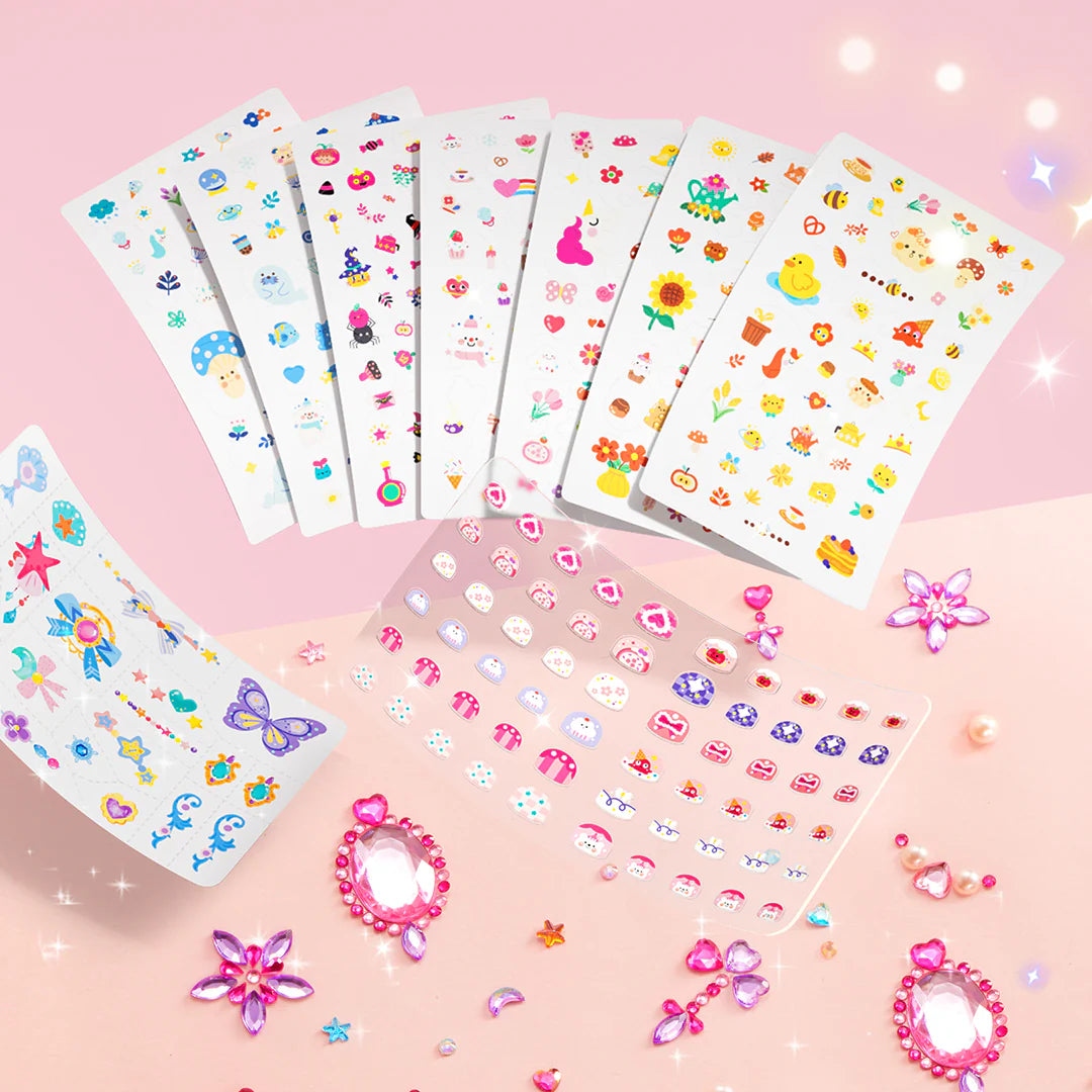 Garden elves Dress Up Sticker Pack, Mideer