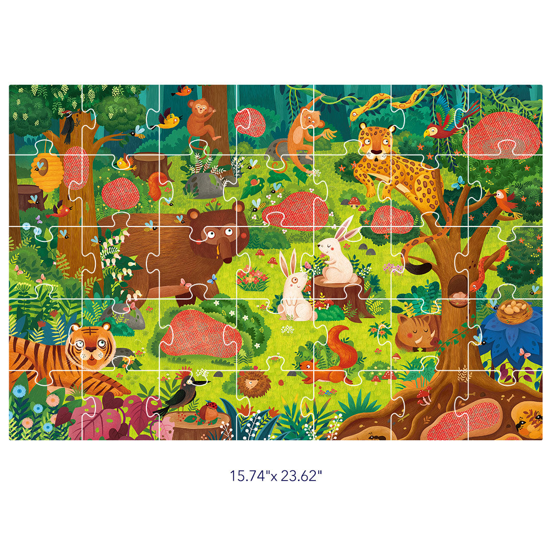 Secret Puzzle: Forest 35pcs, Mideer