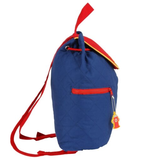 QUILTED BACKPACK FIRETRUCK F13