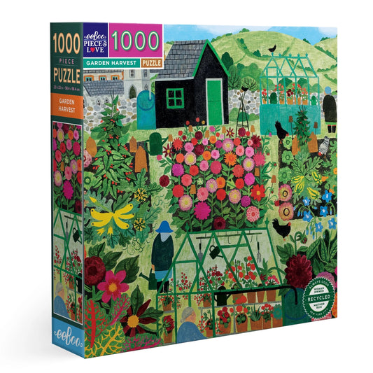 Puzzle Garden Harvest 1000 PCS, eeBoo