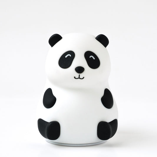 Rabbit & Friends PANDA Silicone lamp white&black