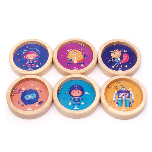 Svoora Wooden Balance Game "Space" (6 designs) 1pcs
