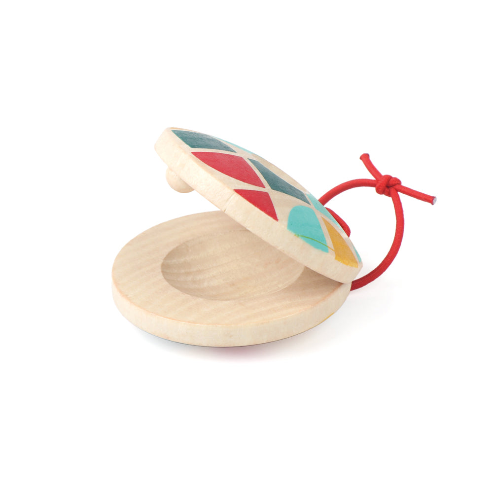 Svoora Wooden Colorful Castanet PRISMA