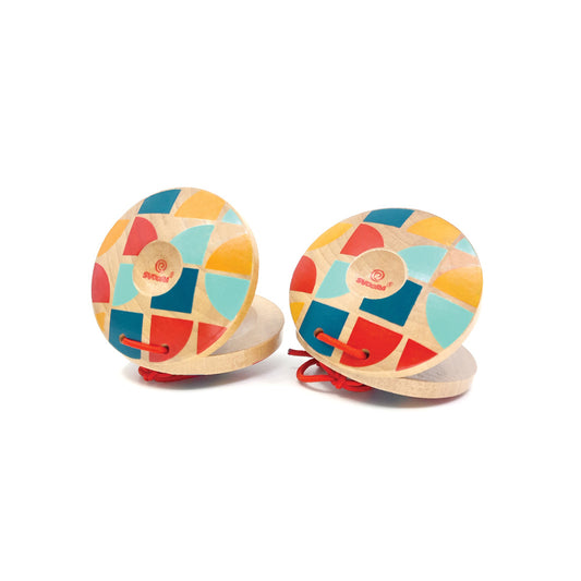 Svoora Wooden Colorful Castanet PRISMA
