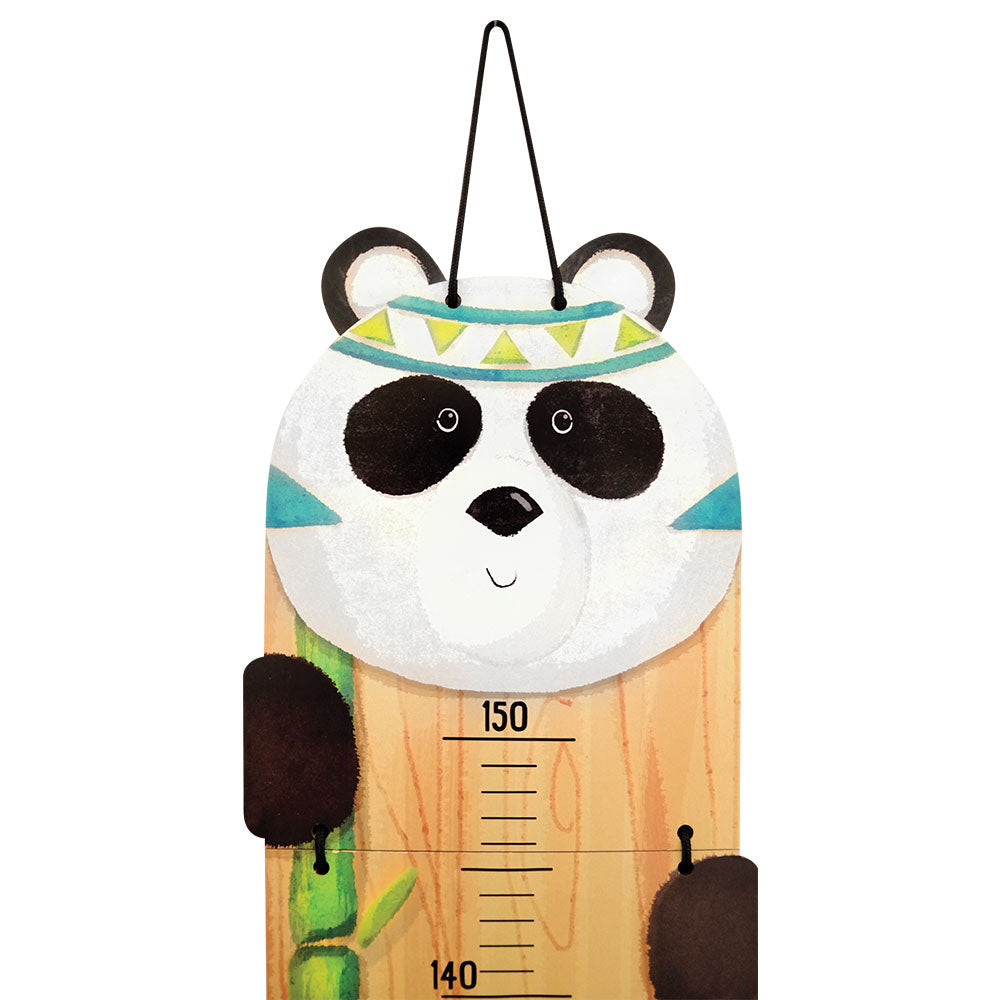 Svoora Childrens Growth Chart Indianimals (Panda, Fox, Bunny, Bear)