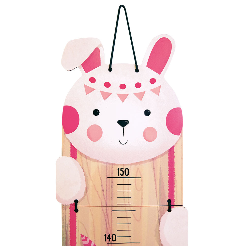 Svoora Childrens Growth Chart Indianimals (Panda, Fox, Bunny, Bear)