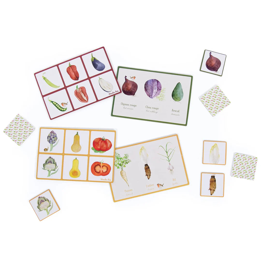 Vegetable lotto & memory game