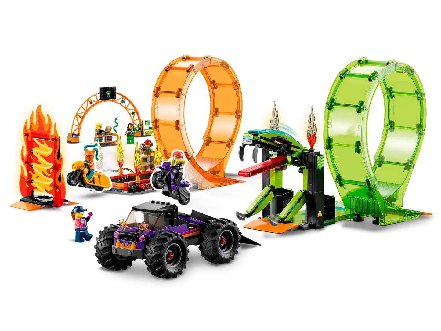 LEGO® City Double Loop Stunt Arena 60339