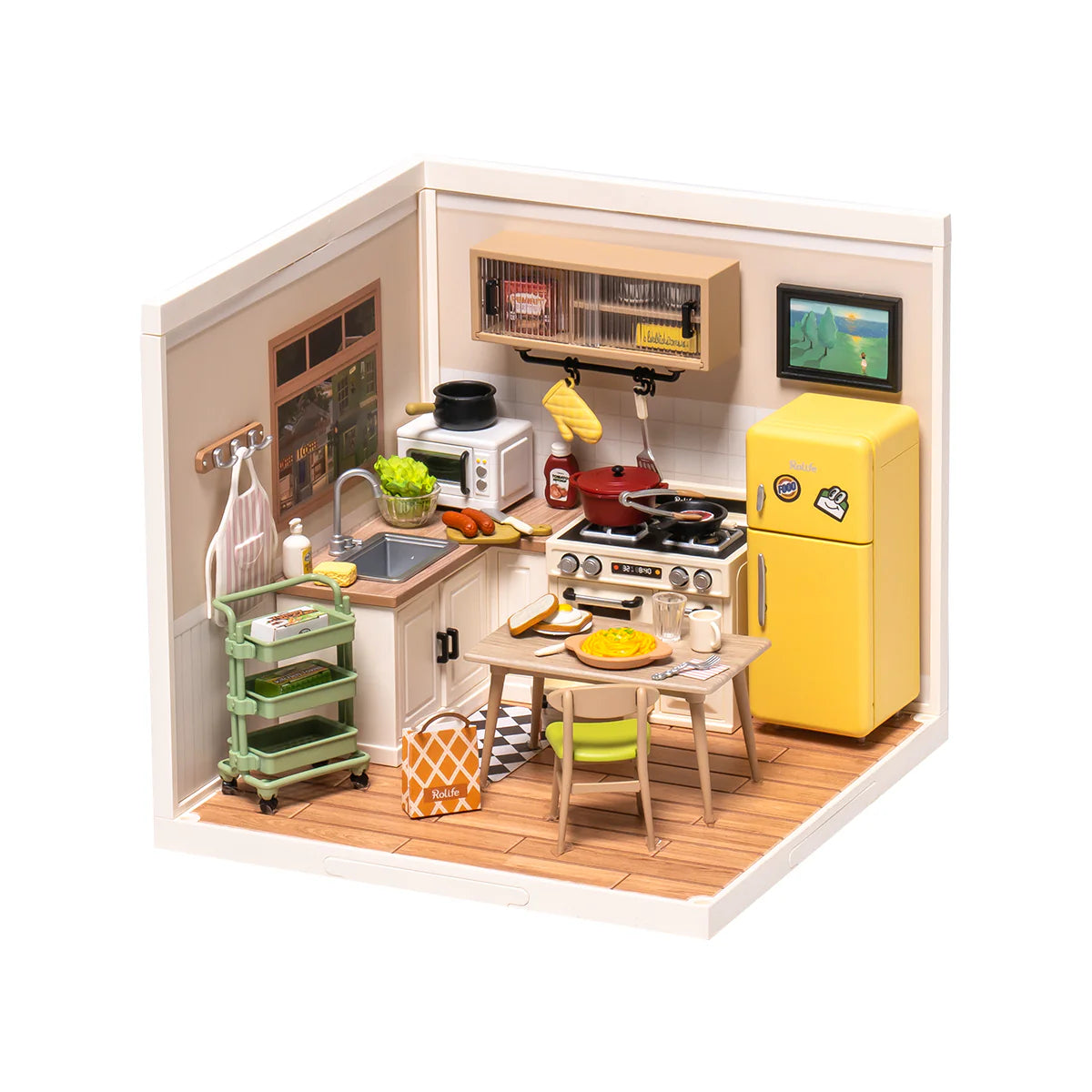 Rolife Happy Meals Kitchen DW008