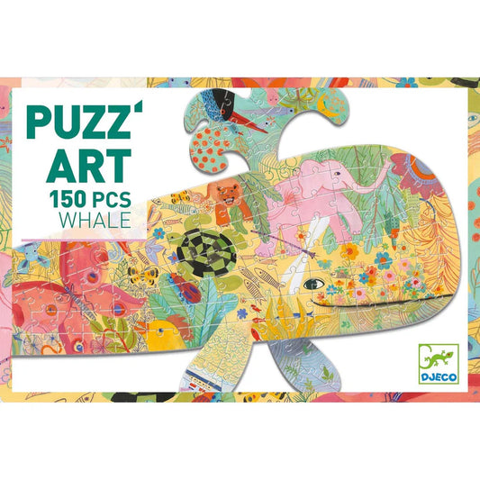 Djeco Puzzles - Puzzart Whale 150 pcs - FSC MIX
