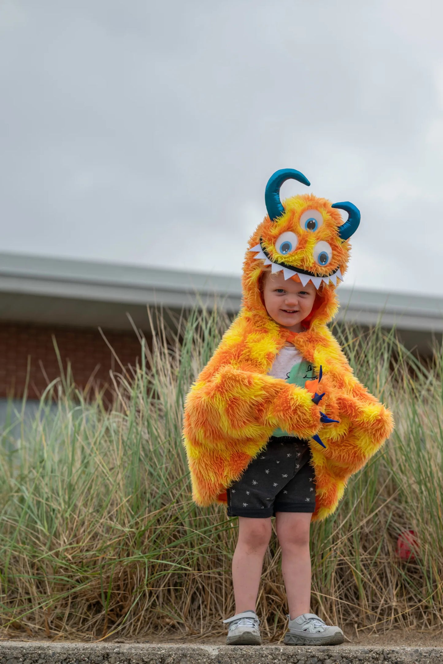 Giggle The Monster Costume Cape For Kids 4-6