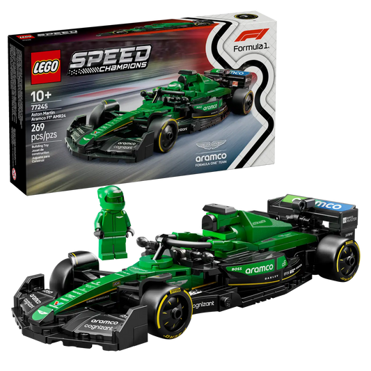 Aston Martin Aramco F1 AMR24 Race Car 77245, LEGO Speed Champions
