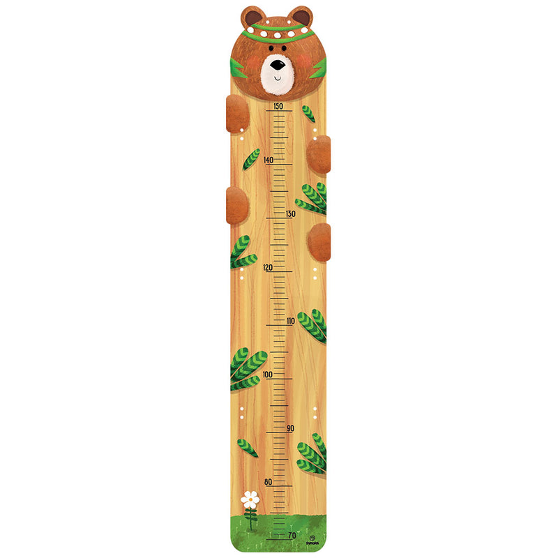 Svoora Childrens Growth Chart Indianimals (Panda, Fox, Bunny, Bear)