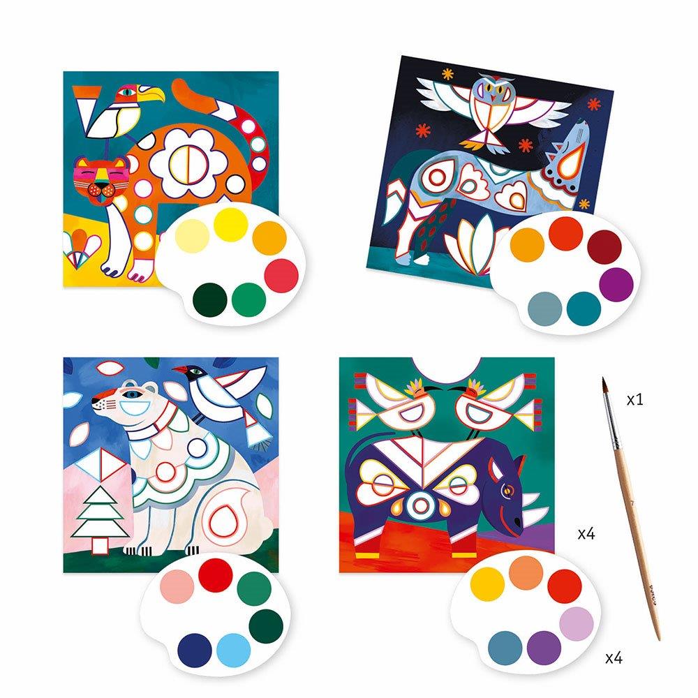 Djeco Design Small gifts - Colouring surprises Fanciful bestiary